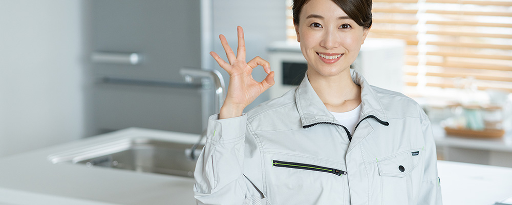 お問い合わせから施工まで一貫対応